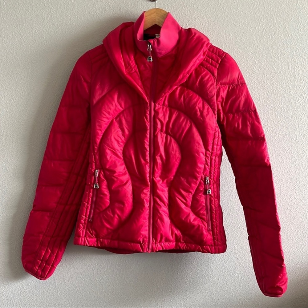 SOLD!!Lululemon red puffer jacket